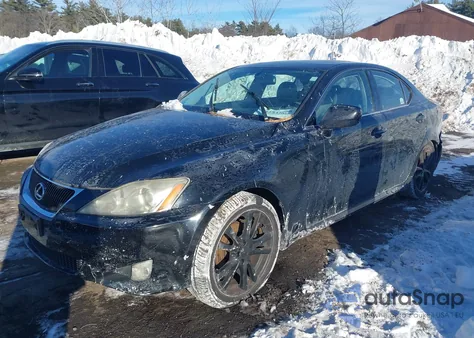 2007 Lexus Is 250 z USA, uszkodzony, nr VIN JTHBK262972048469